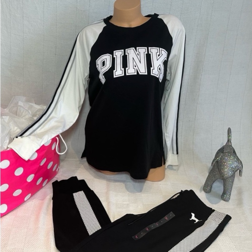 NWT VS PINK M/L SET - Picture 3 of 7